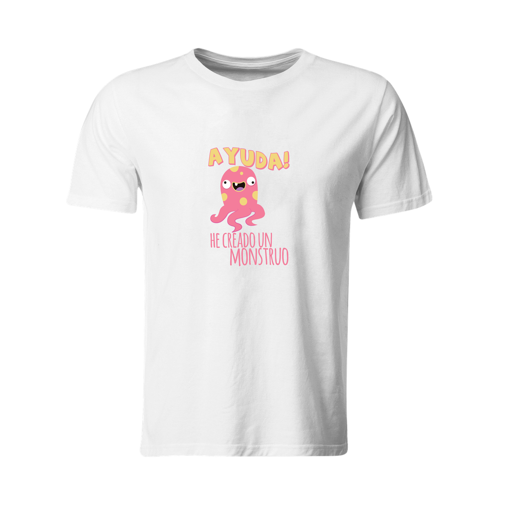 Playeras mamá e hijos:  Ayuda he creado un monstruo DM606 (Recto​, Mamá)