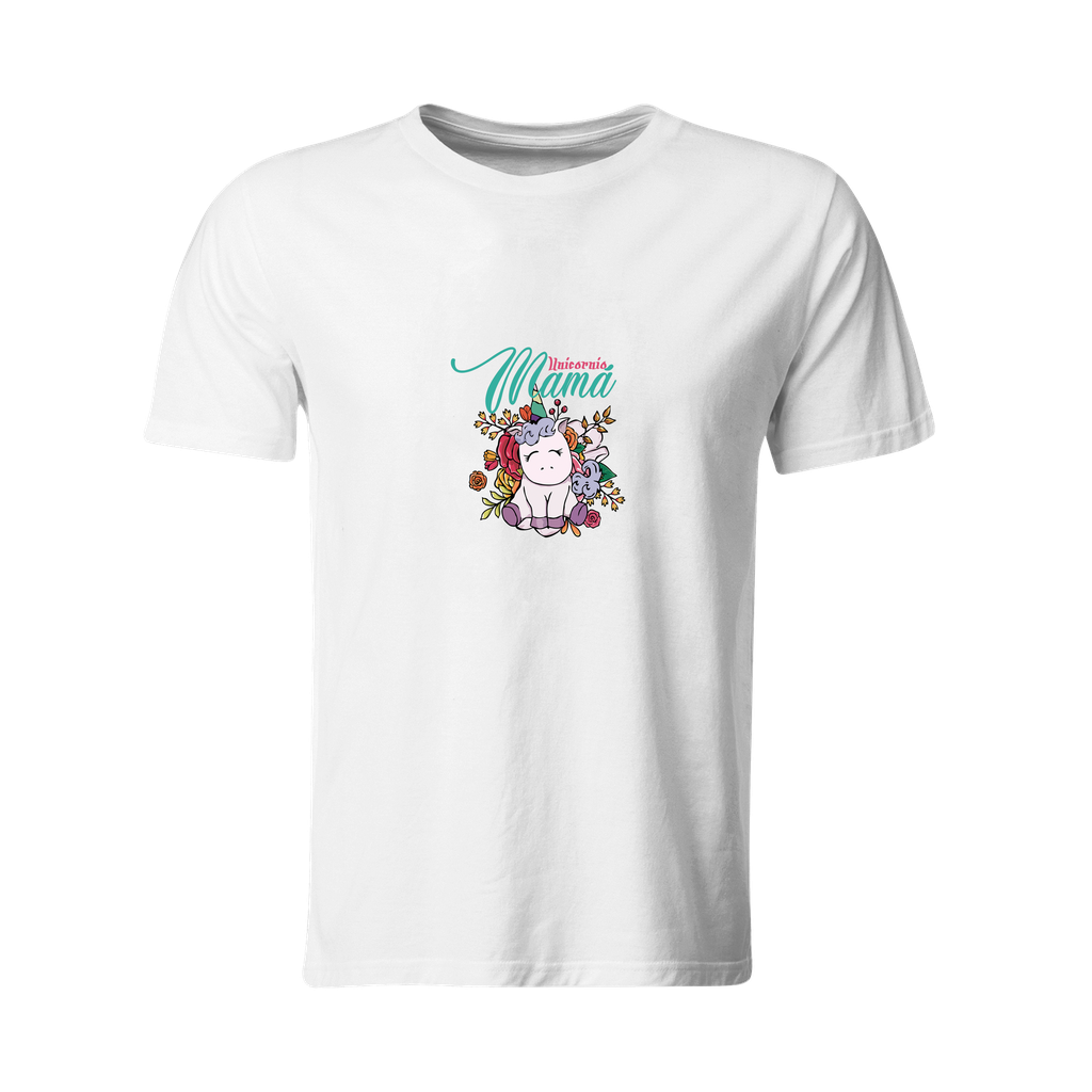 Playeras mamá e hijos:  Mamá e hija Unicornios DM639