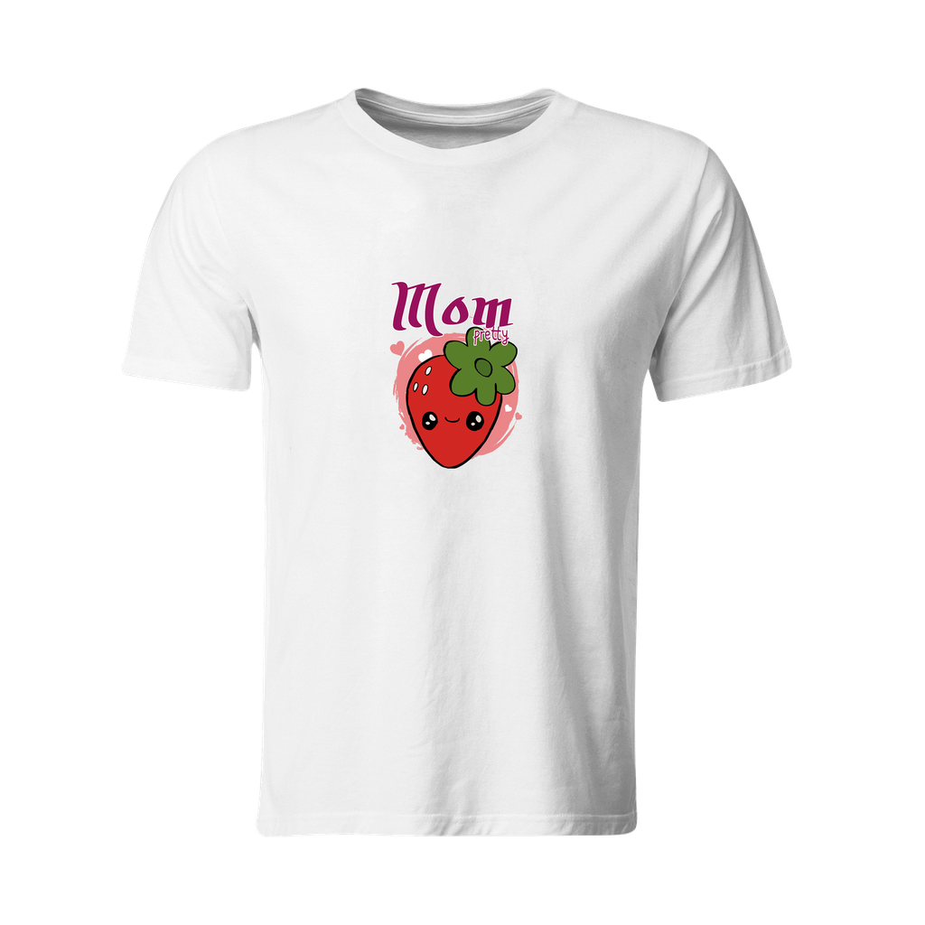 Playeras mamá e hijos:  Mamá fresa DM669