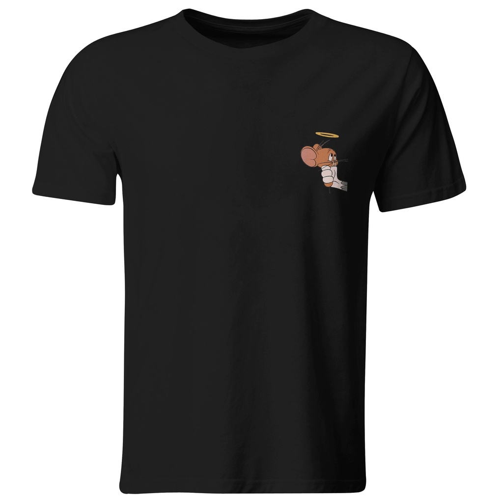 Playera bordada Tom y Jerry: ángel y demonio (1 de 2)