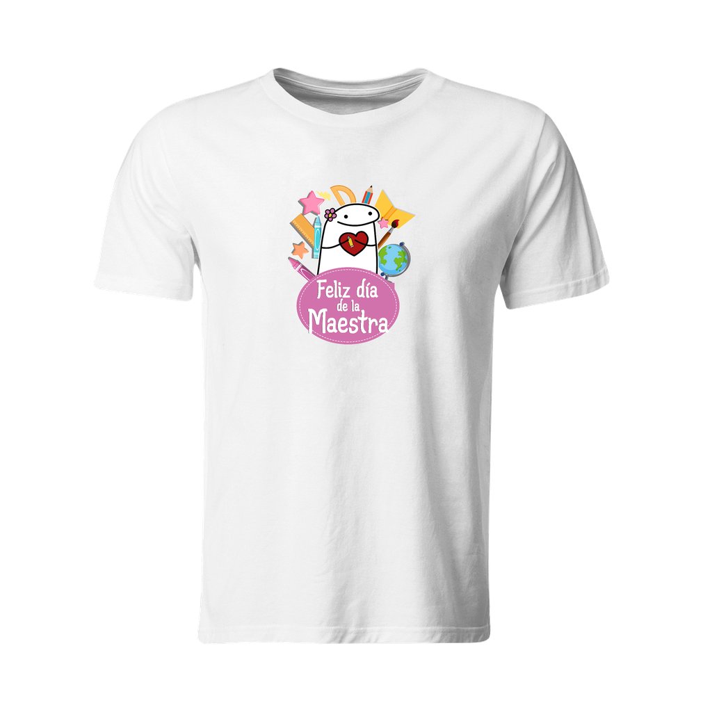 Playeras Maestros Mt19. Feliz Día De La Maestra
