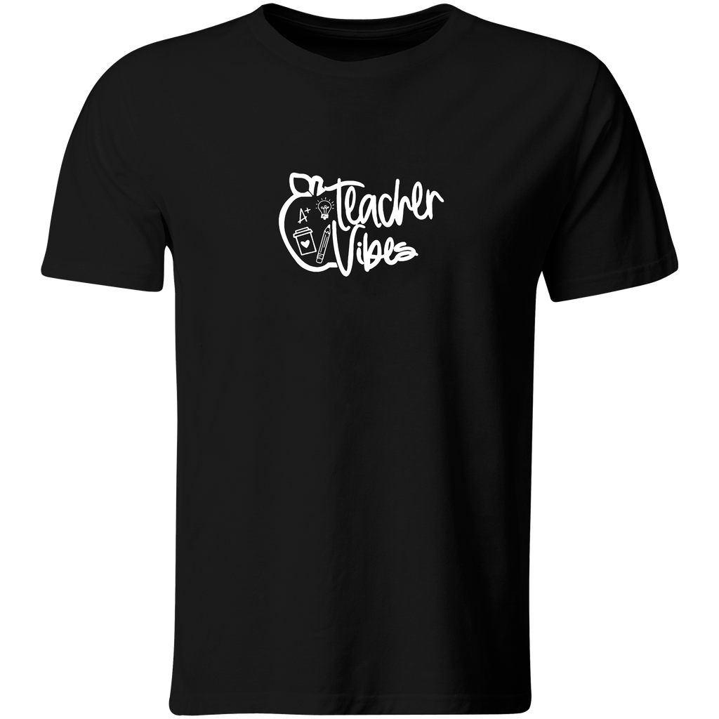 Playera Color Mt35. Maestra maestro Teacher vibes frase