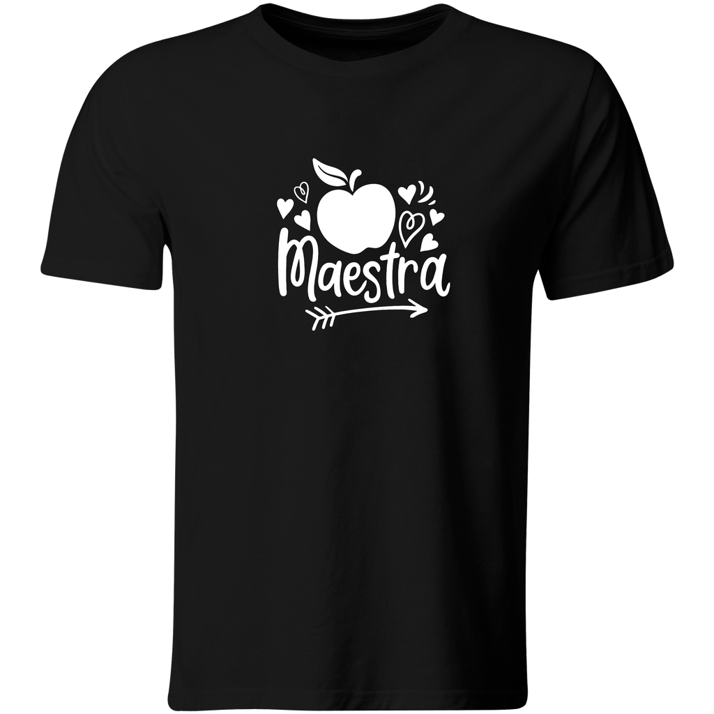 Playera Color Mt42. Maestra Maestro Regalo Escuela Colegio