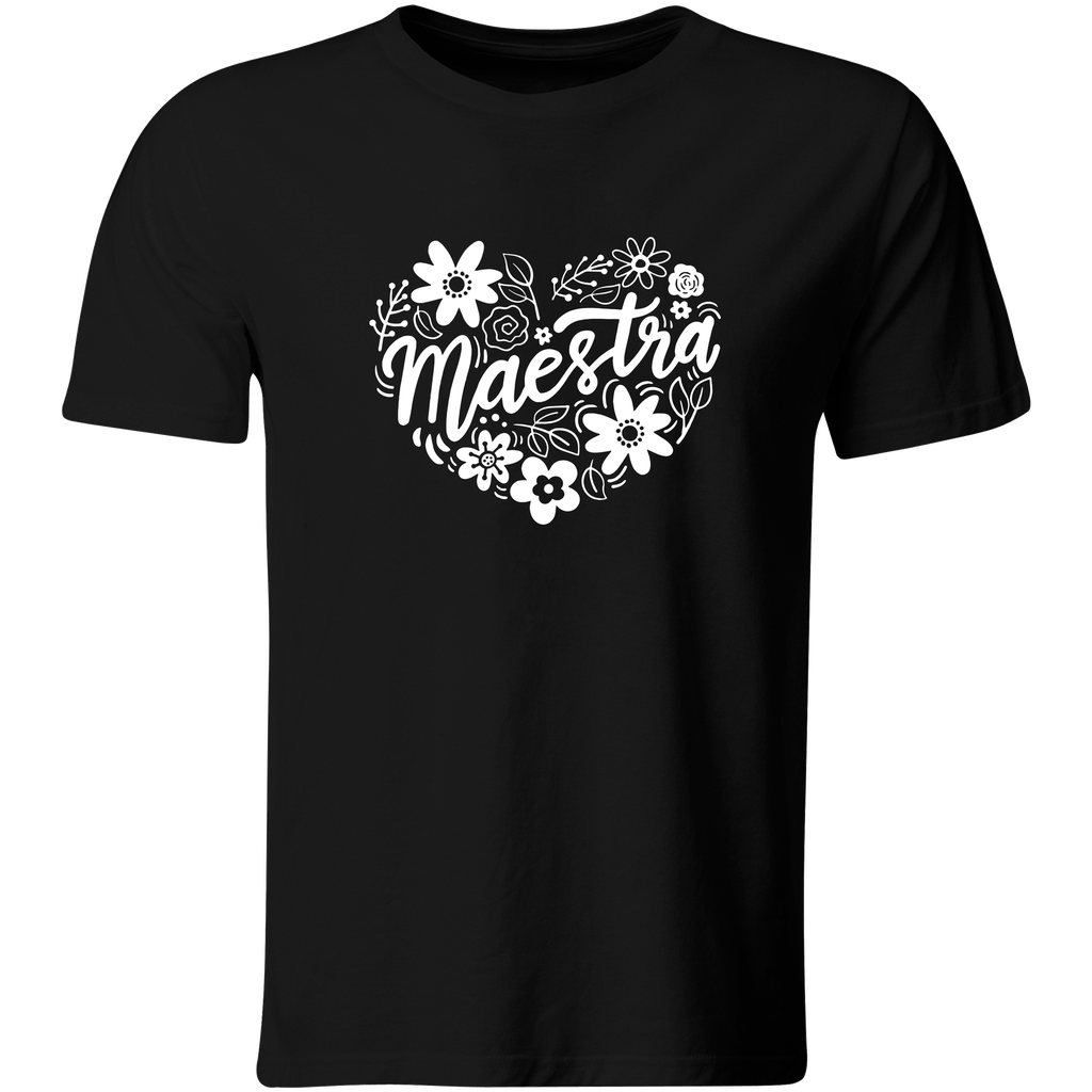 Playera Color Mt43. Maestra Maestro Regalo Escuela Colegio