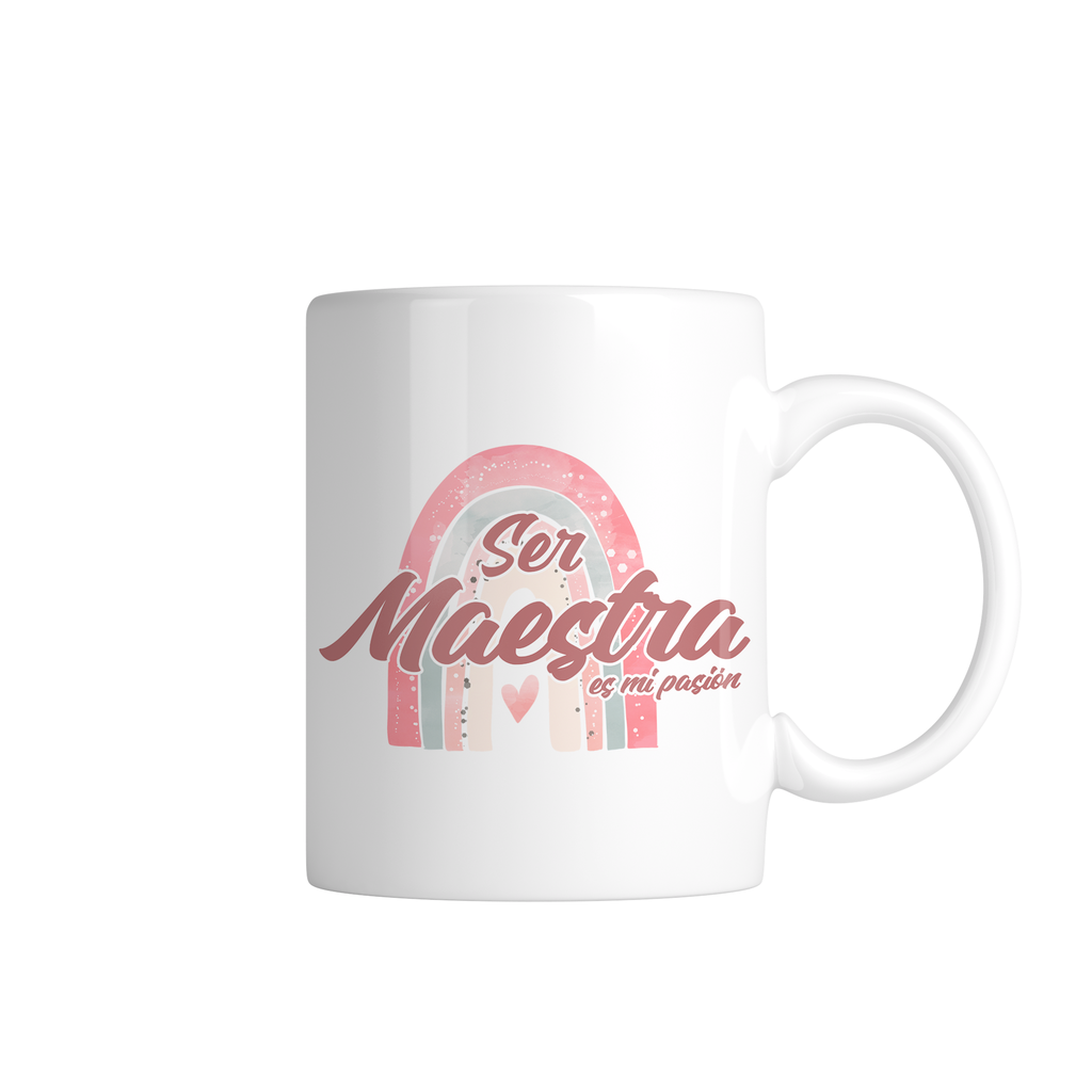 Taza mt38. Ser maestra es mi pasión.