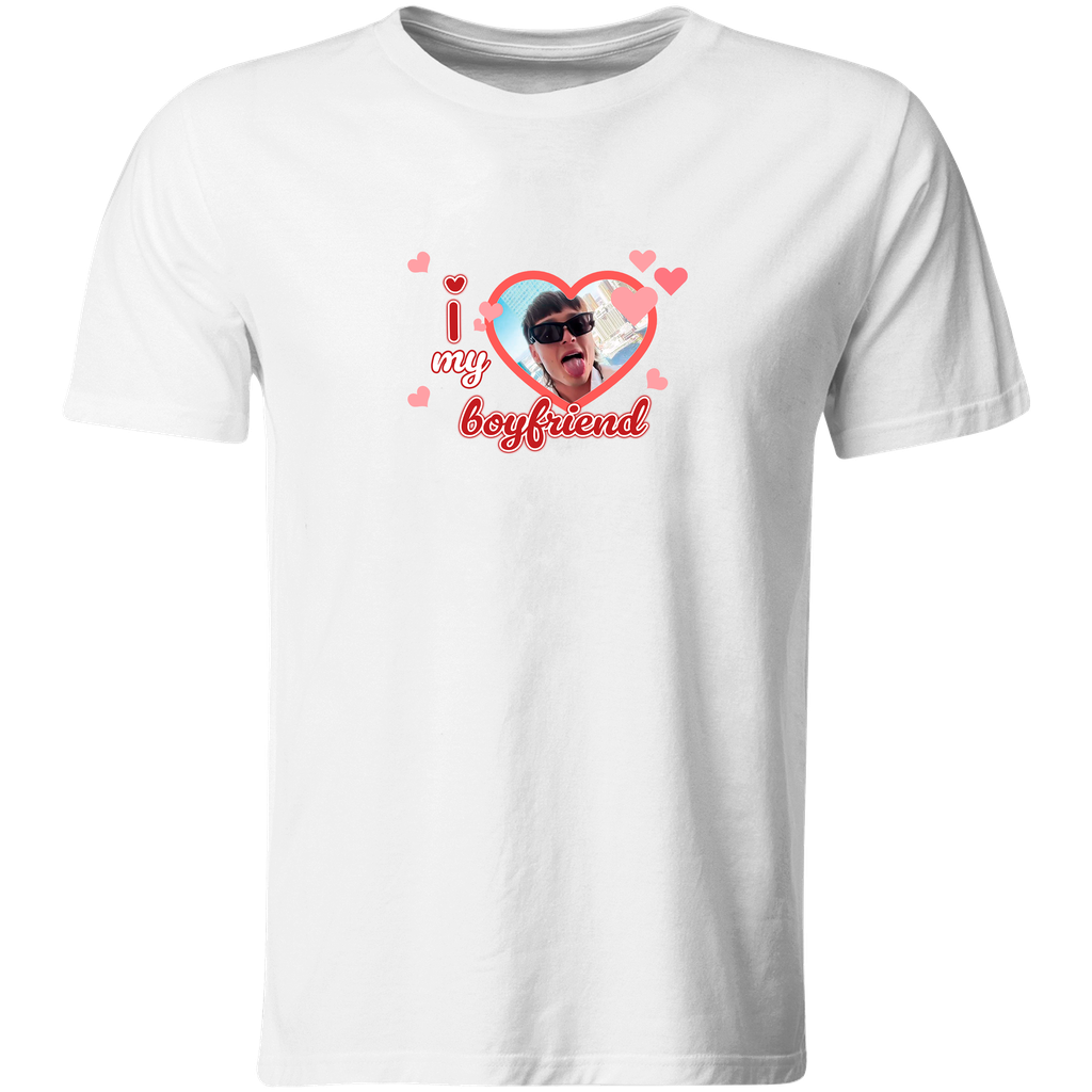 Playera Individual Lk534. i love my boyfriend peso pluma