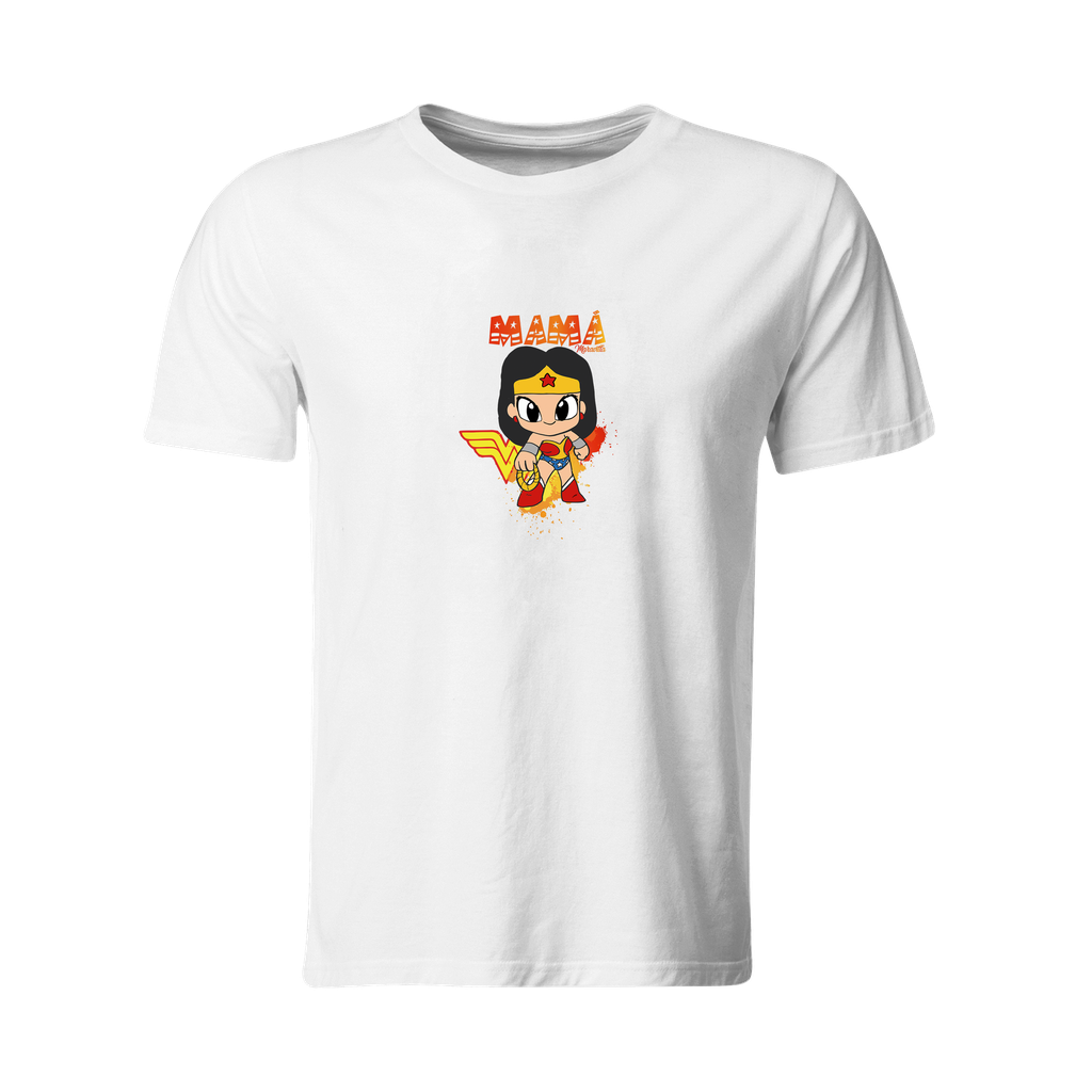 Playeras mamá e hijos:  Super mamá maravilla | DM68 - DM69
