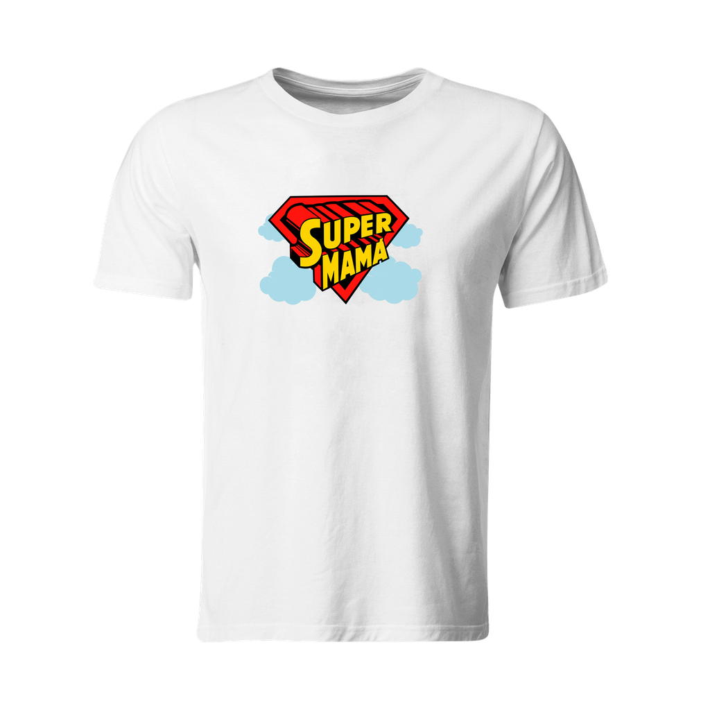 Playeras mamá e hijos:  Super mamá y súper hijo DM609
