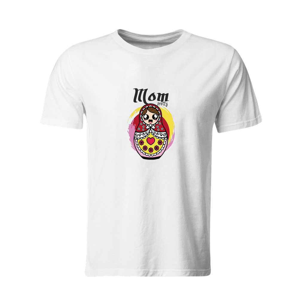 Playeras mamá e hijos:  Mamá matrioska DM642