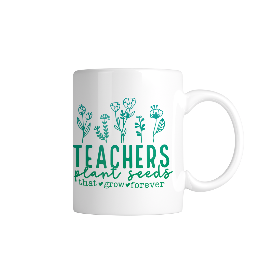 Taza TPM11. "Los maestros plantan semillas"