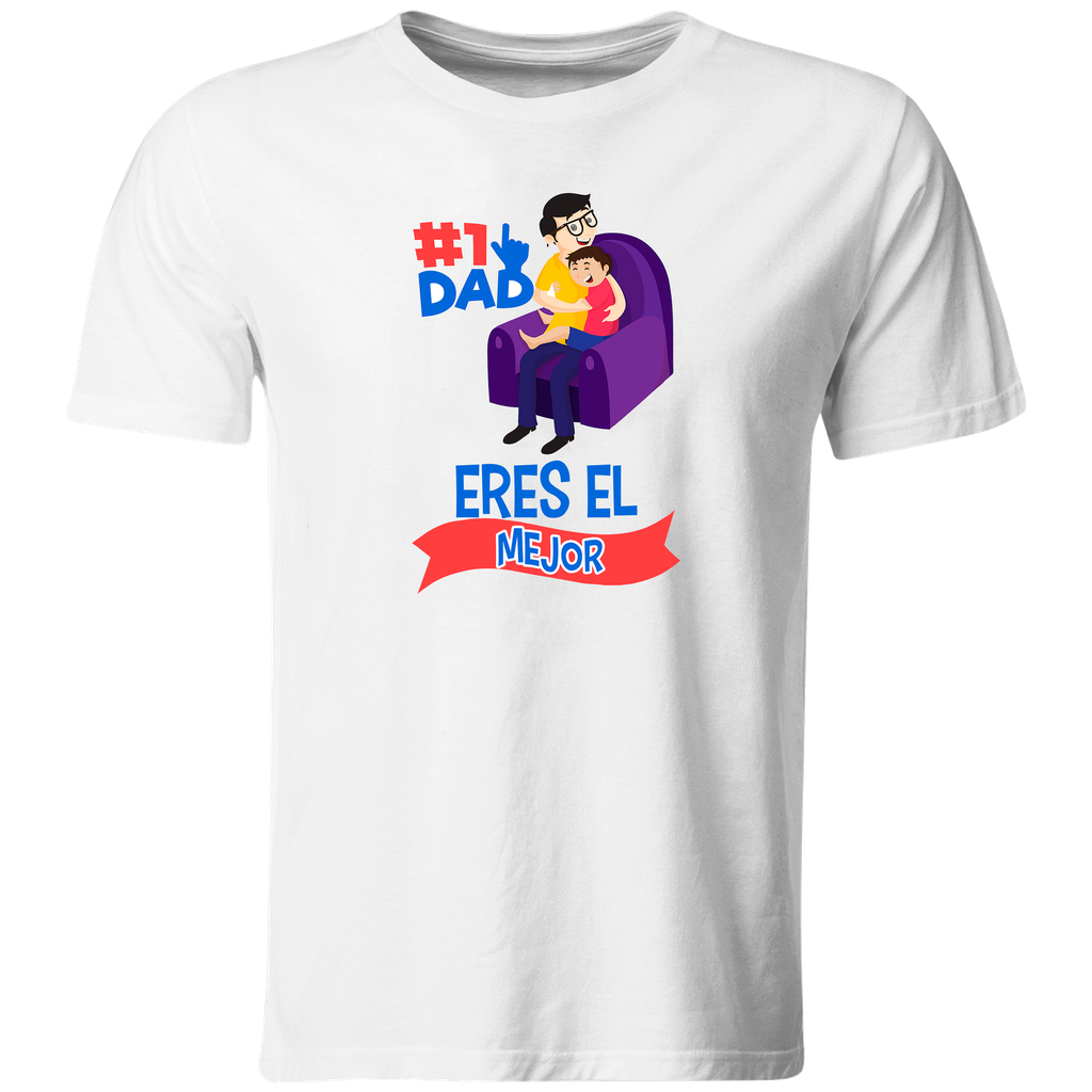 Playeras Día Del Padre Ap52. Frase Anime Papá numero 1