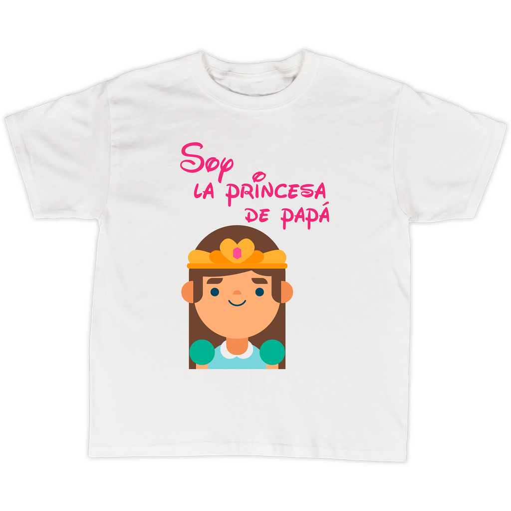 Playeras Día Del Padre Pp32. Soy La Princesa De Papá