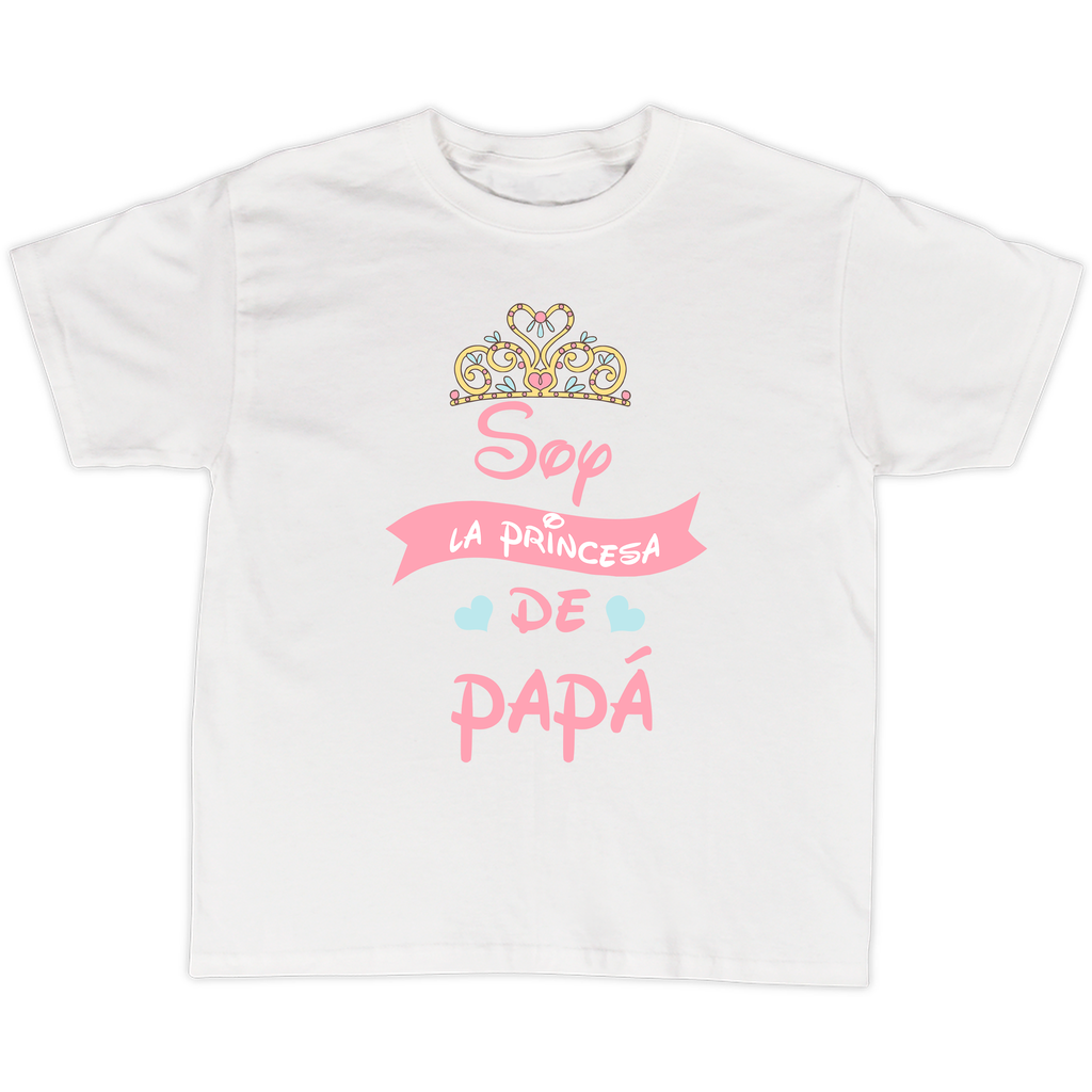 Playeras Día Del Padre Pp33. Soy La Princesa De Papá