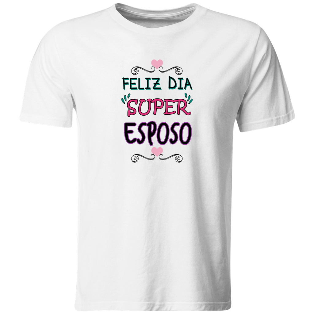 Playeras Día Del Padre Feliz dia super esposo papá