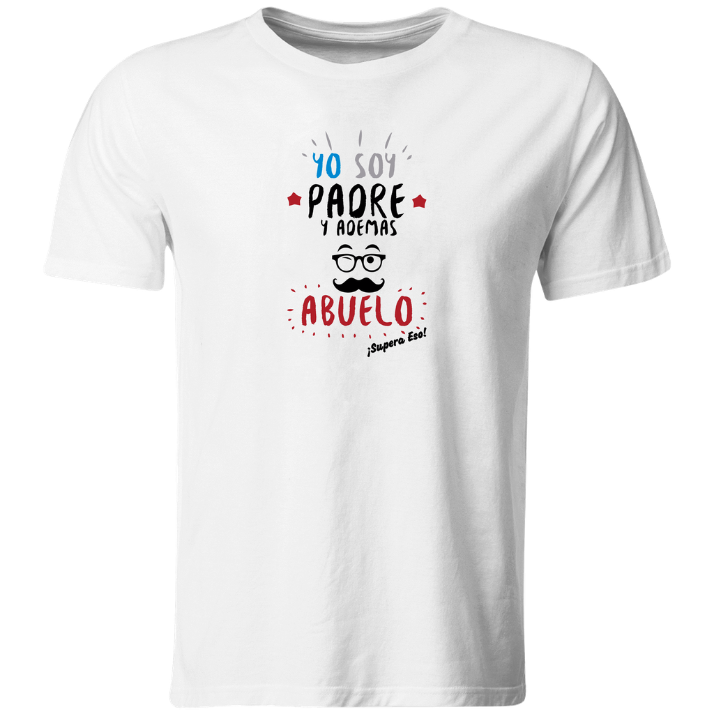 Playeras Día Del Padre Pp153. Yo soy padre y además abuelo
