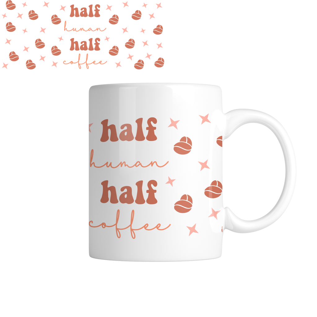 Taza TAE15: Café. Aesthetic vintage kawaii motivation