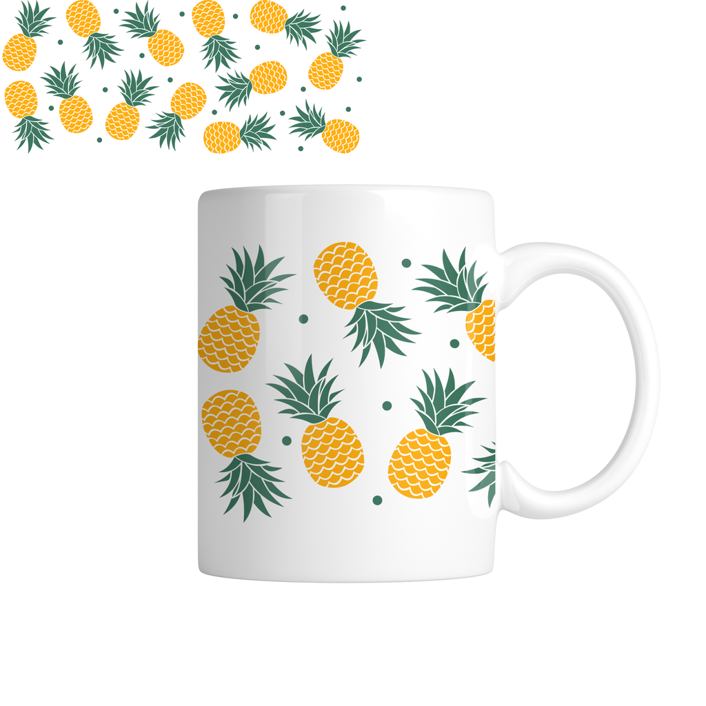 Taza TAE51: Frutras. Aesthetic vintage kawaii motivation