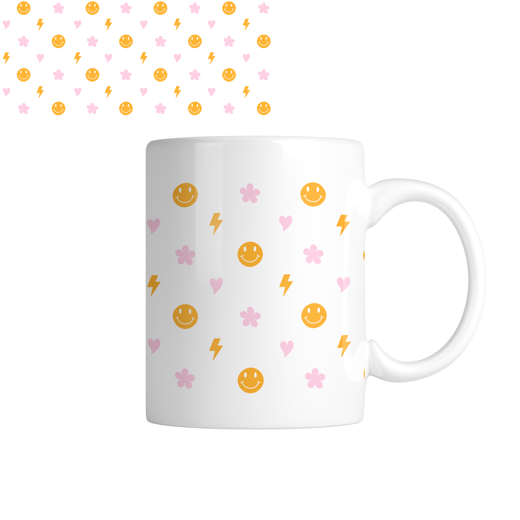 Taza TAE63: Aesthetic vintage kawaii motivation