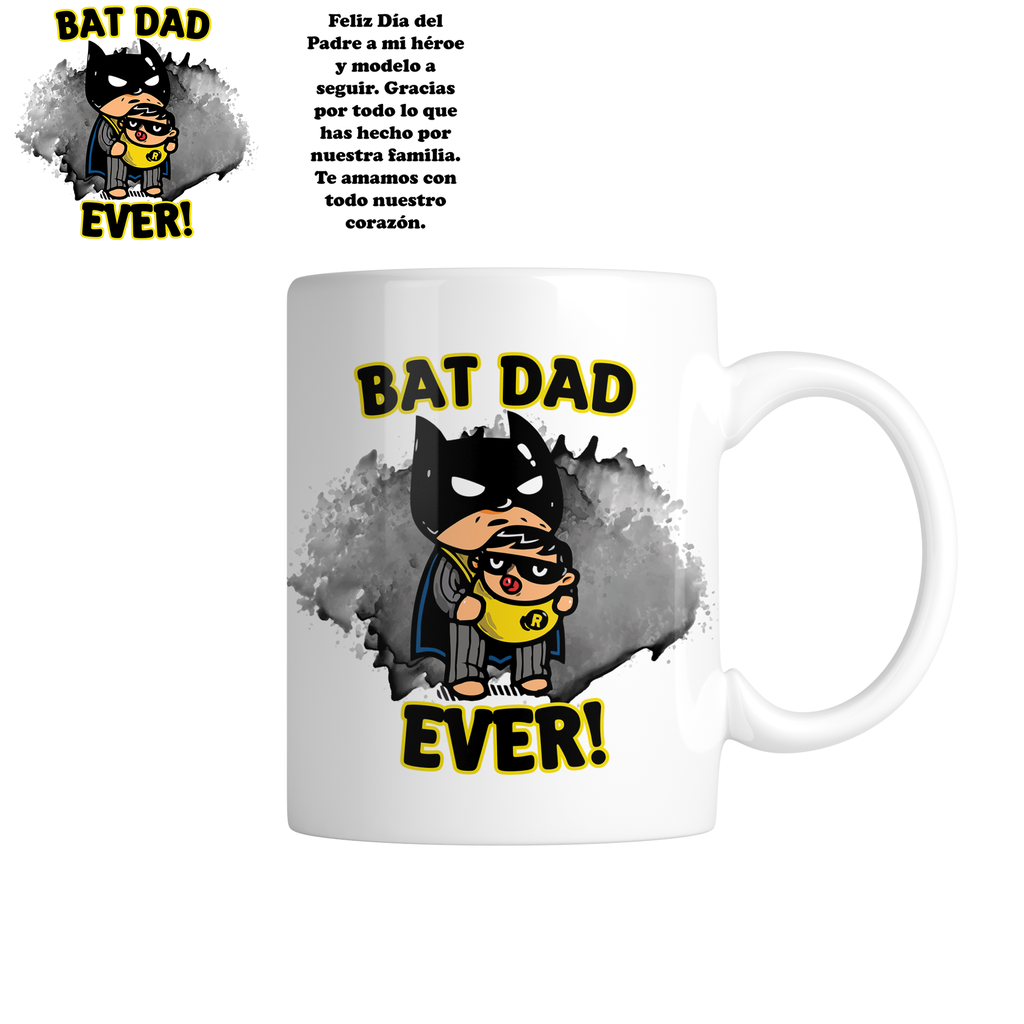 Taza da20. Papá Batman