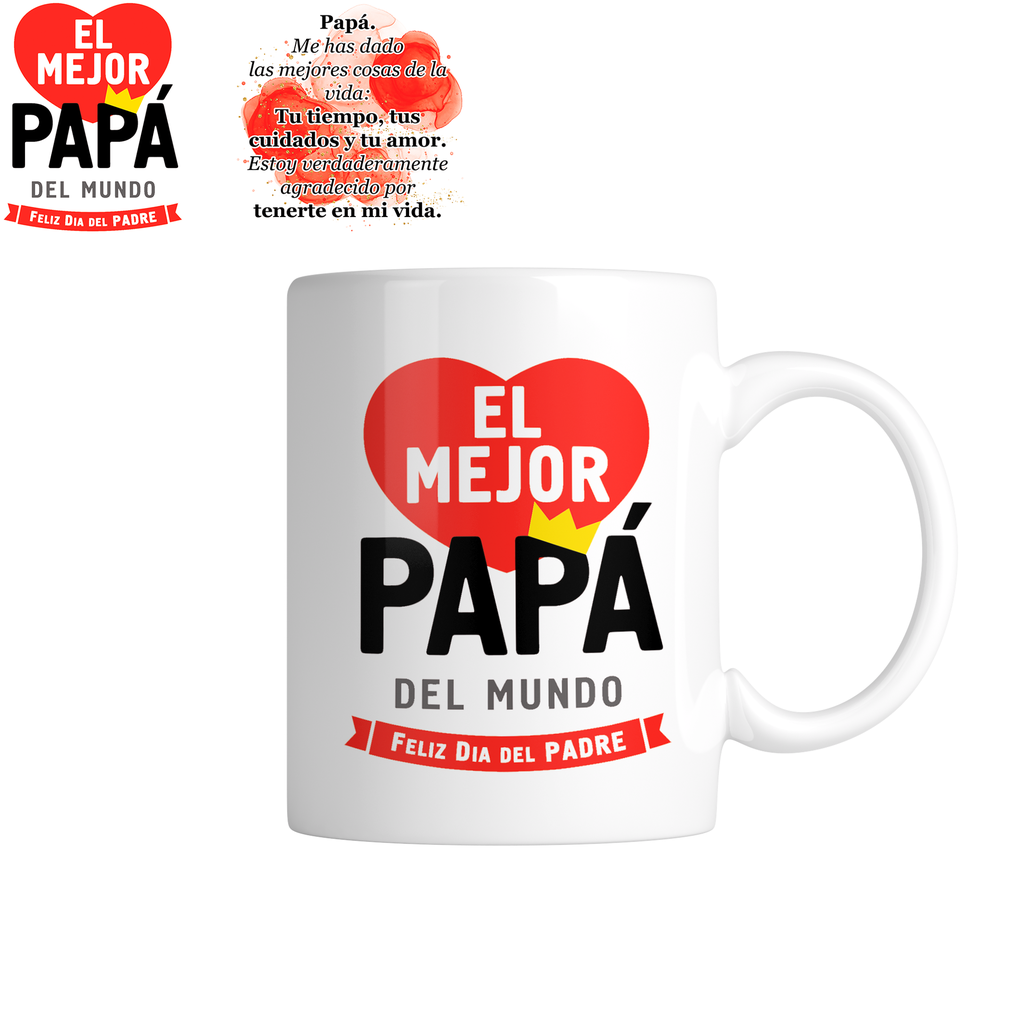 Taza da25. El mejor papá del mundo