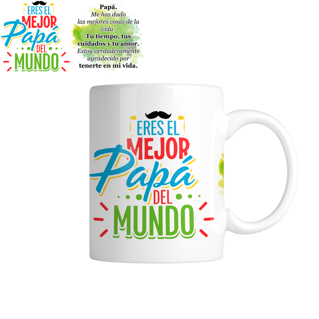 Taza da26. Eres el mejor papá...
