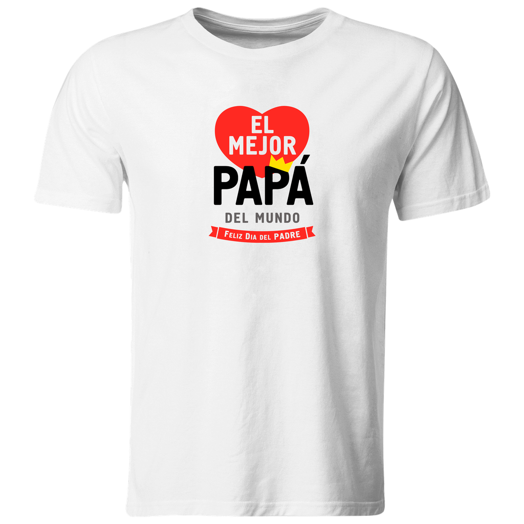 Playera Día Del Padre Dp11. El mejor papá del mundo