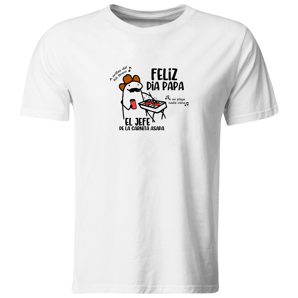 Playera Día Del Padre Dp14. El jefe de la carnita asada