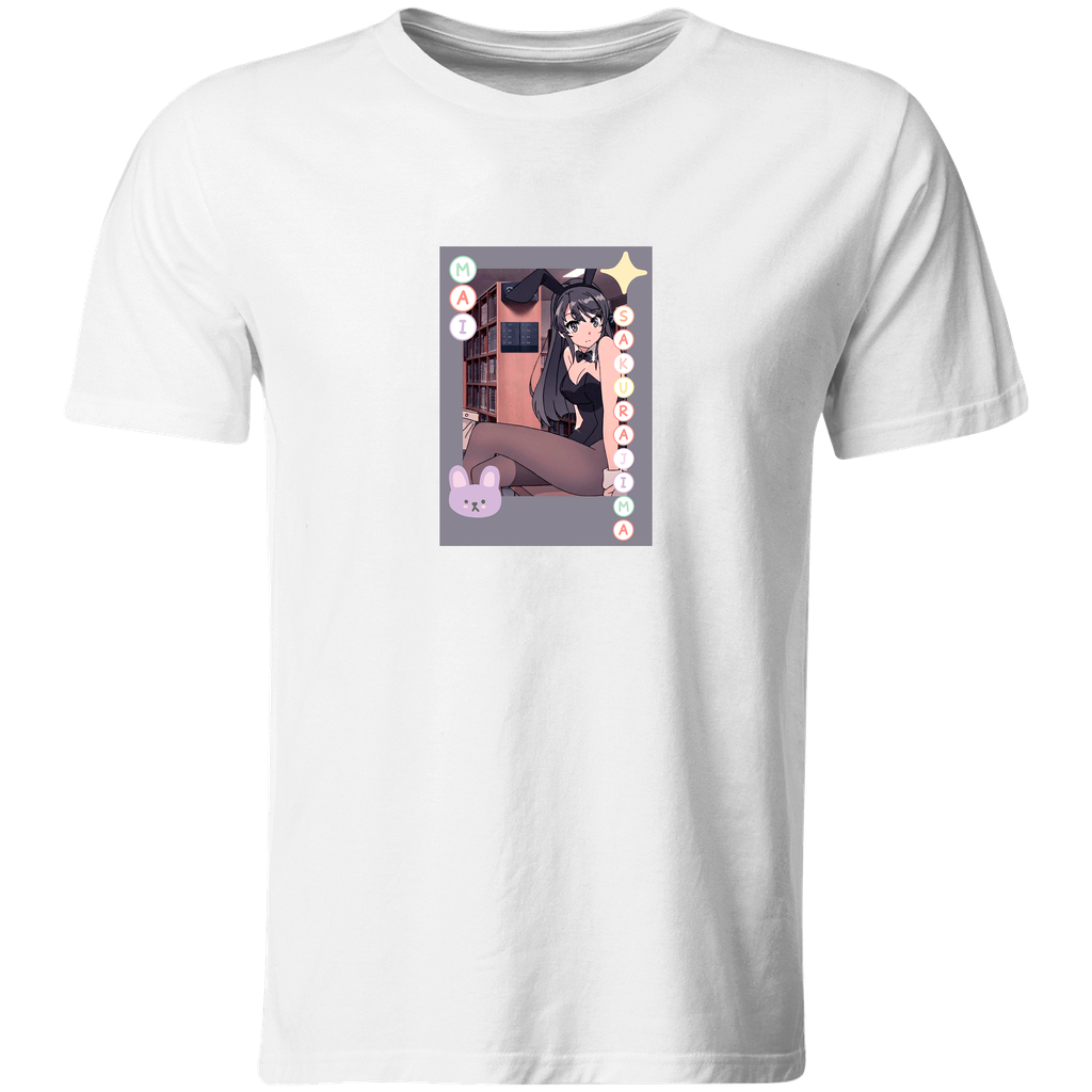 Playera Individual Ani4. Anime Manga Mai sakurajima