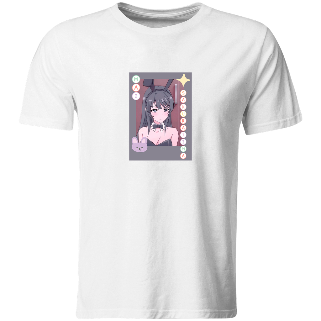Playera Individual Ani5. Anime Manga Mai sakurajima