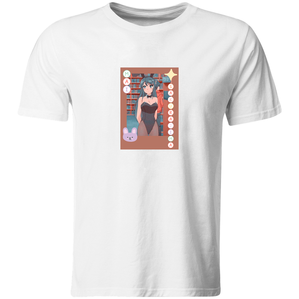 Playera Individual Ani6. Anime Manga Mai Sakurajima