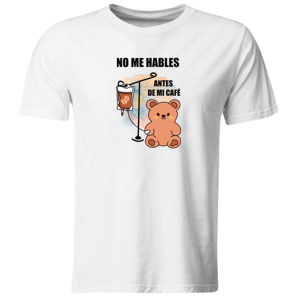 Playera Individual Lk633. Anime Meme Oso Coffee Cafe