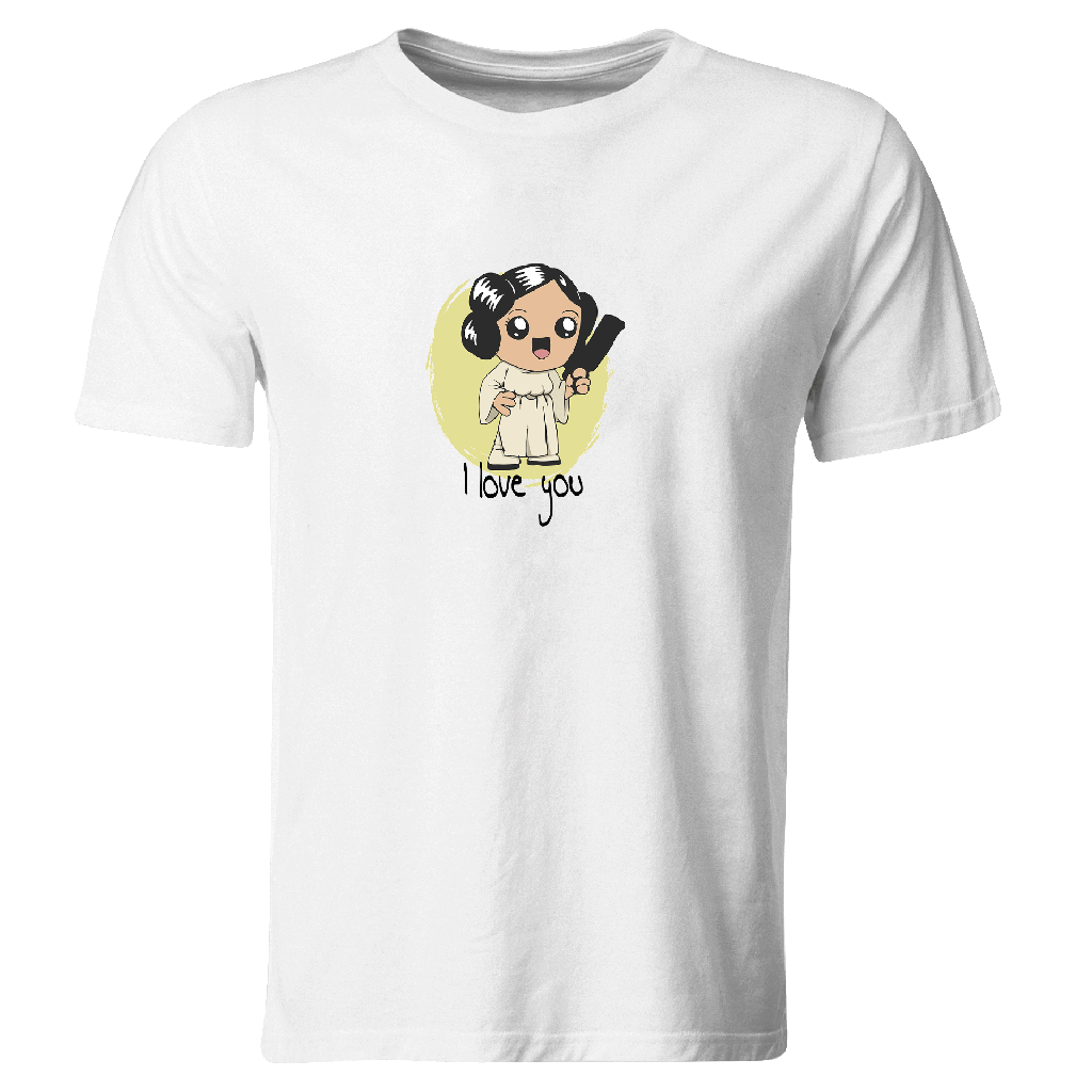 Playera parejas: Leia Y Han Solo (1/2)