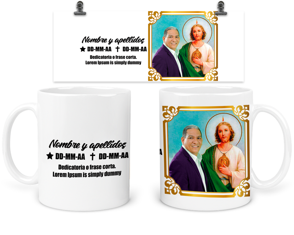 Taza TNO1. Novenario aniversario luctuoso