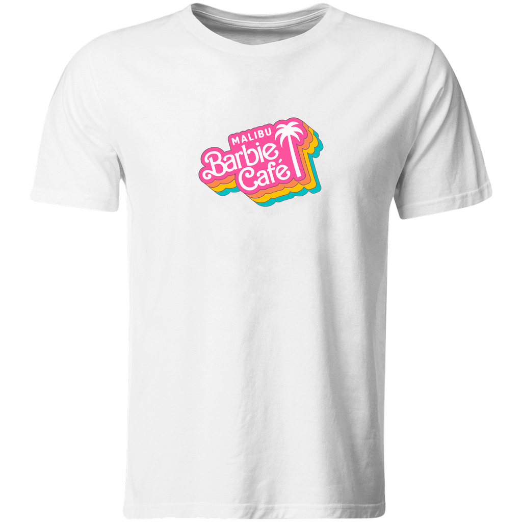 Playera Individual Lk637. Barbie, Silueta, Muñeca, Estampada