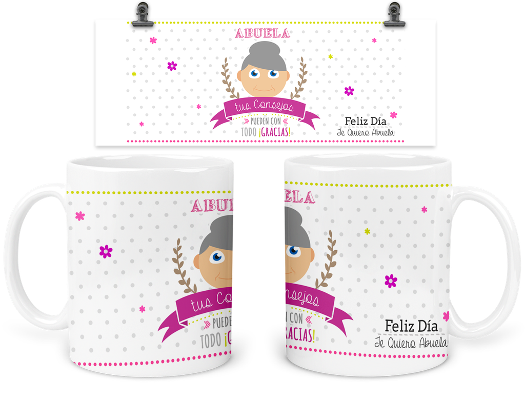 Taza 11 Oz Abuelo2. Dia Del Abuelo Abuelitos Abuela