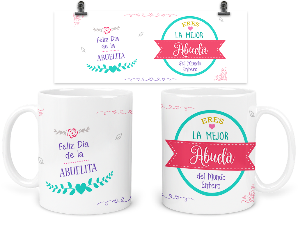 Taza 11 Oz Abuelo6. Dia Del Abuelo Abuelitos Abuela
