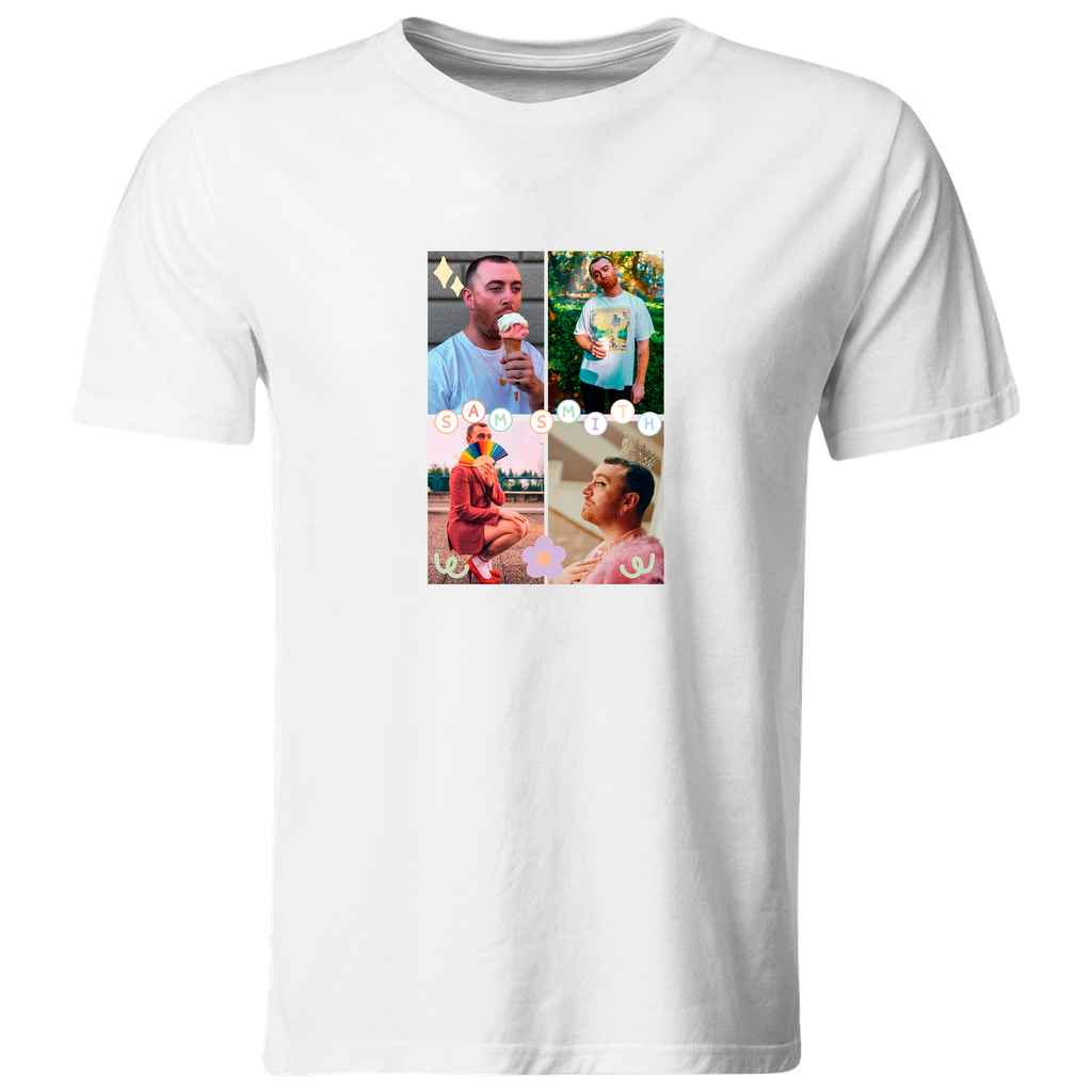Playera Individual Lk654. Sam Smith Fans Concierto Musica 
