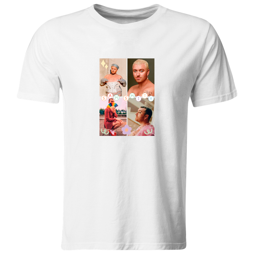 Playera Individual Lk655. Sam Smith Fans Concierto Musica 