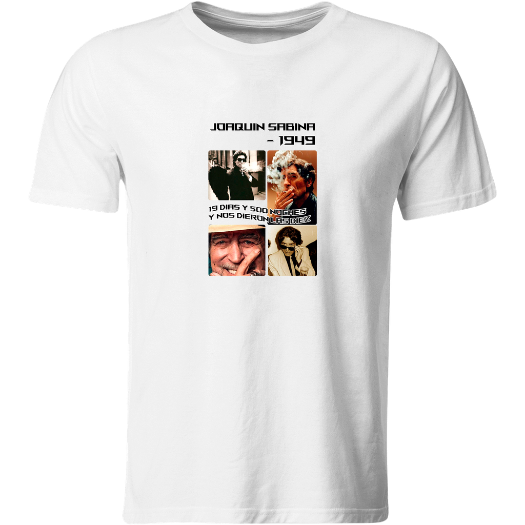 Playera Individual Lk685. joaquin sabina Poesía y música 