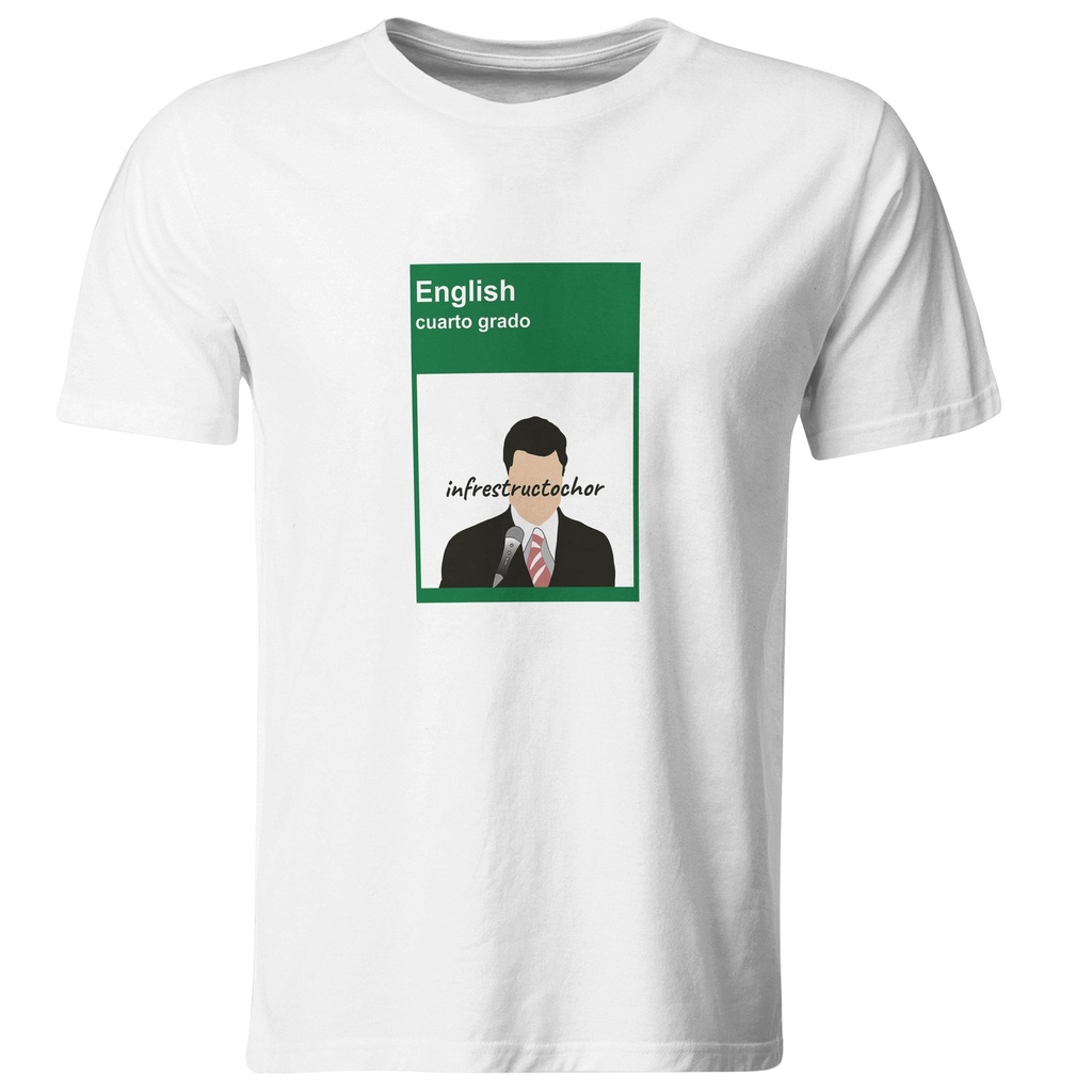 Playera Libro - Inglés