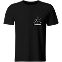 Playera Bordada Lc32. Molécula cafeína enlace químico café