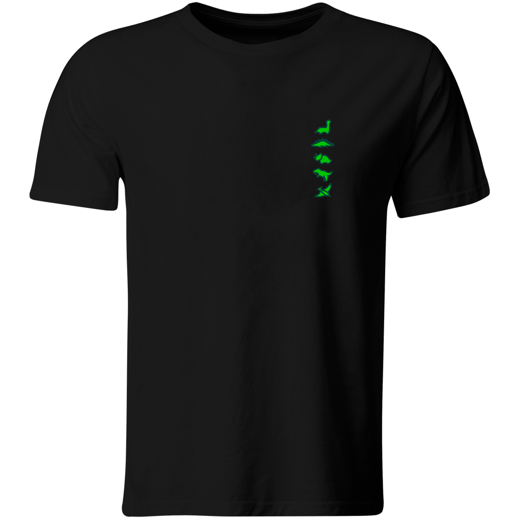 Playera Bordada Lc33. Dinosaurios anime 