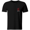 Playera Lc38. Bordada parejas personalizada inicial + numero