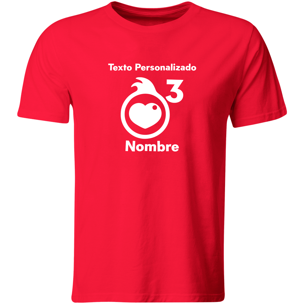 Playera Personalizada Cumpleaños Pc80-Roja. Plim Payaso Circo Plim 