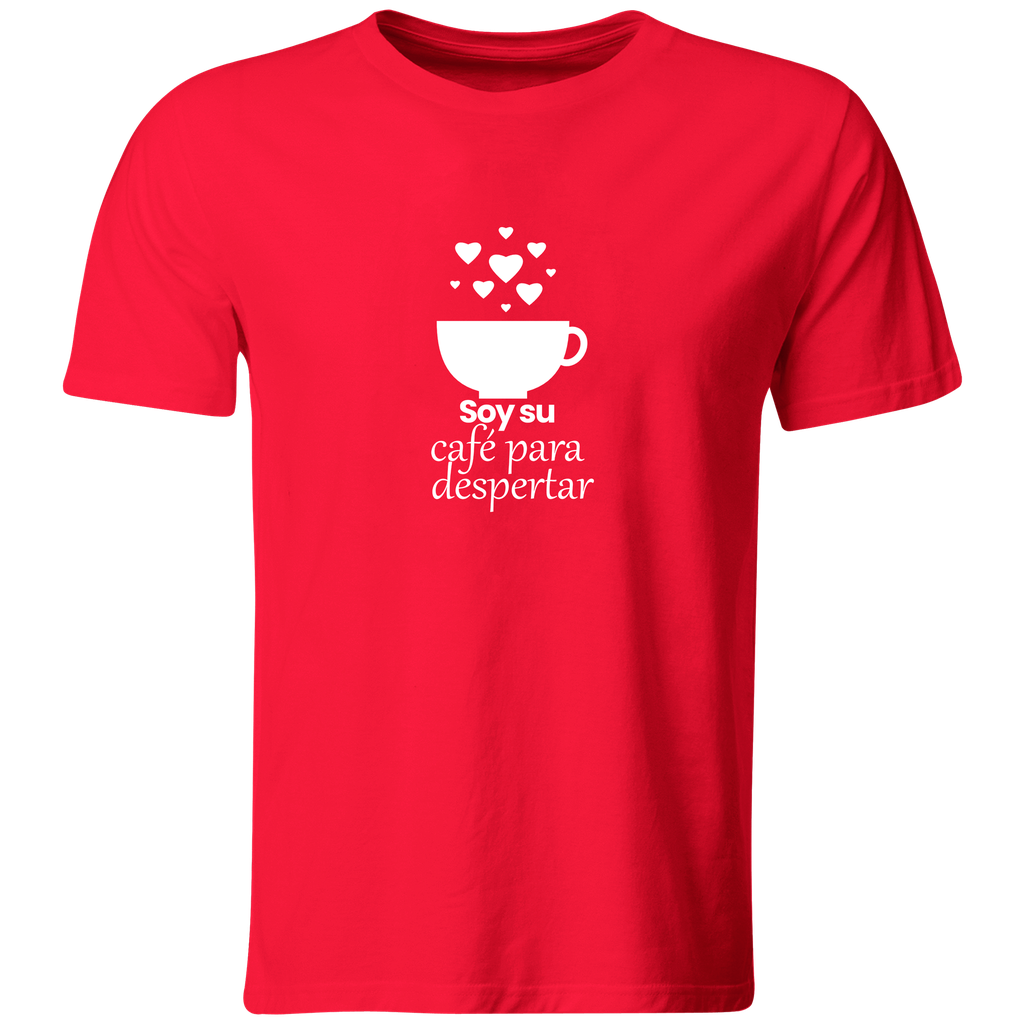 Playera Lsv12. Parejas: Soy Su Café Para Despertar | Alarma matutina