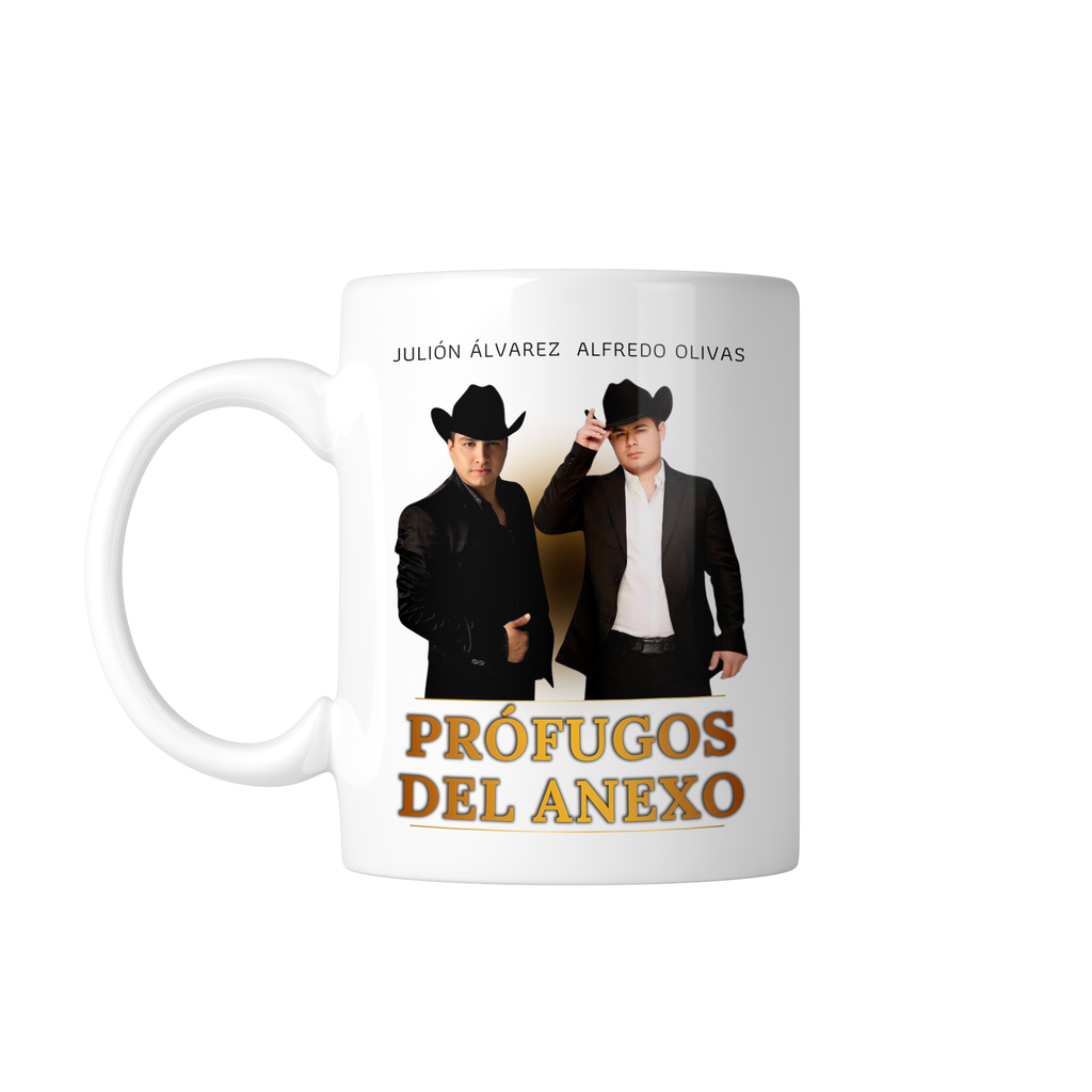 Taza 11 Oz Lk712 Personalizada. Alfredo Profugos Del Anexo