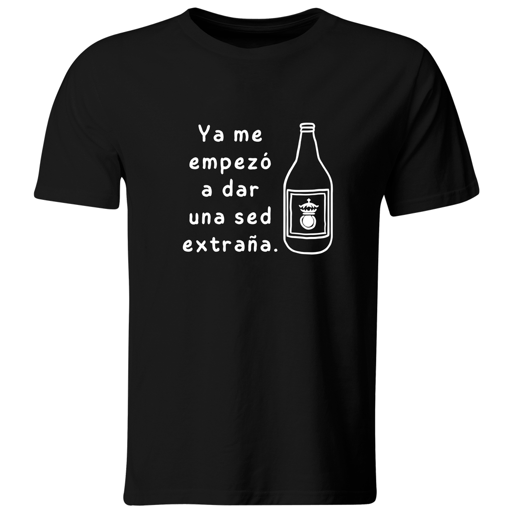 Playera Color Ic132. Frase Meme: sed extraña borracho
