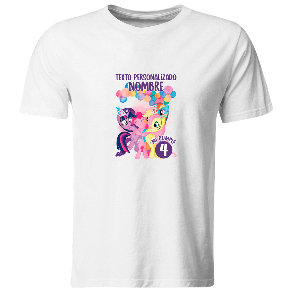 Playera Personalizada Cumpleaños Pc96. My little Pony