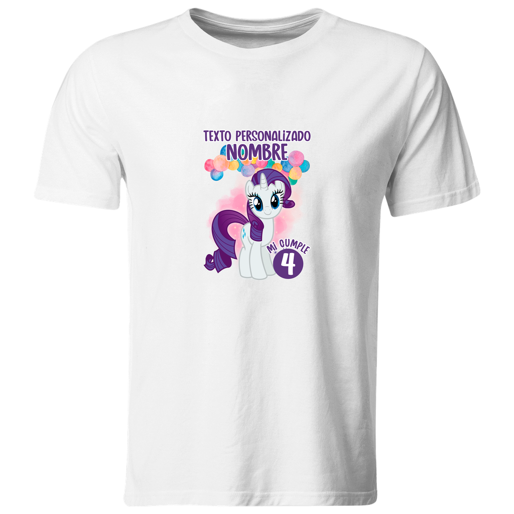Playera Personalizada Cumpleaños Pc100. My little Pony