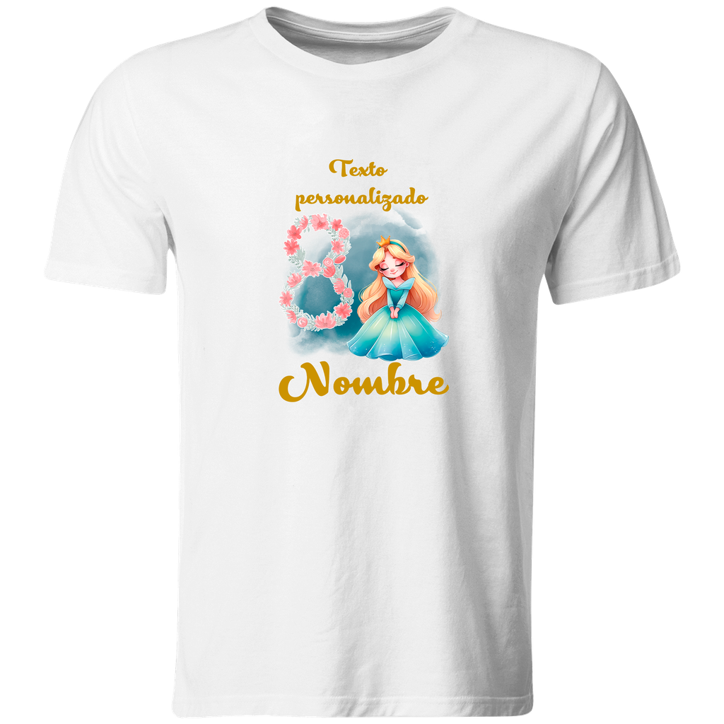 Playera Personalizada Cumpleaños Pc116. Princesa Aurora. La bella durmiente